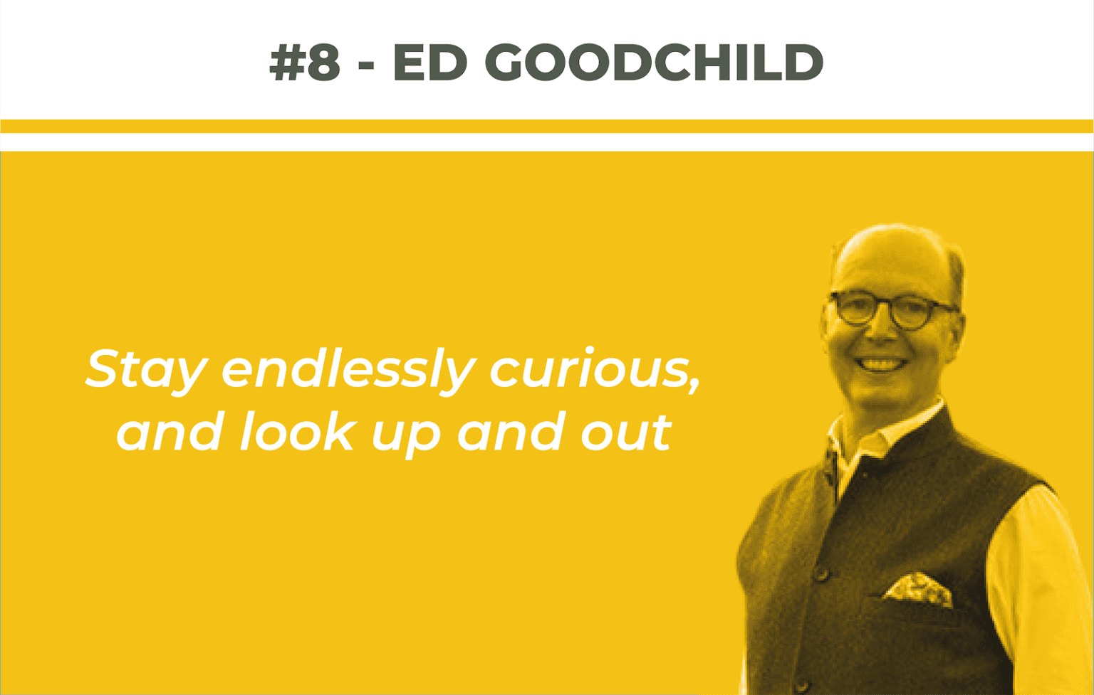 Portfolio Journey Series: Ed Goodchild