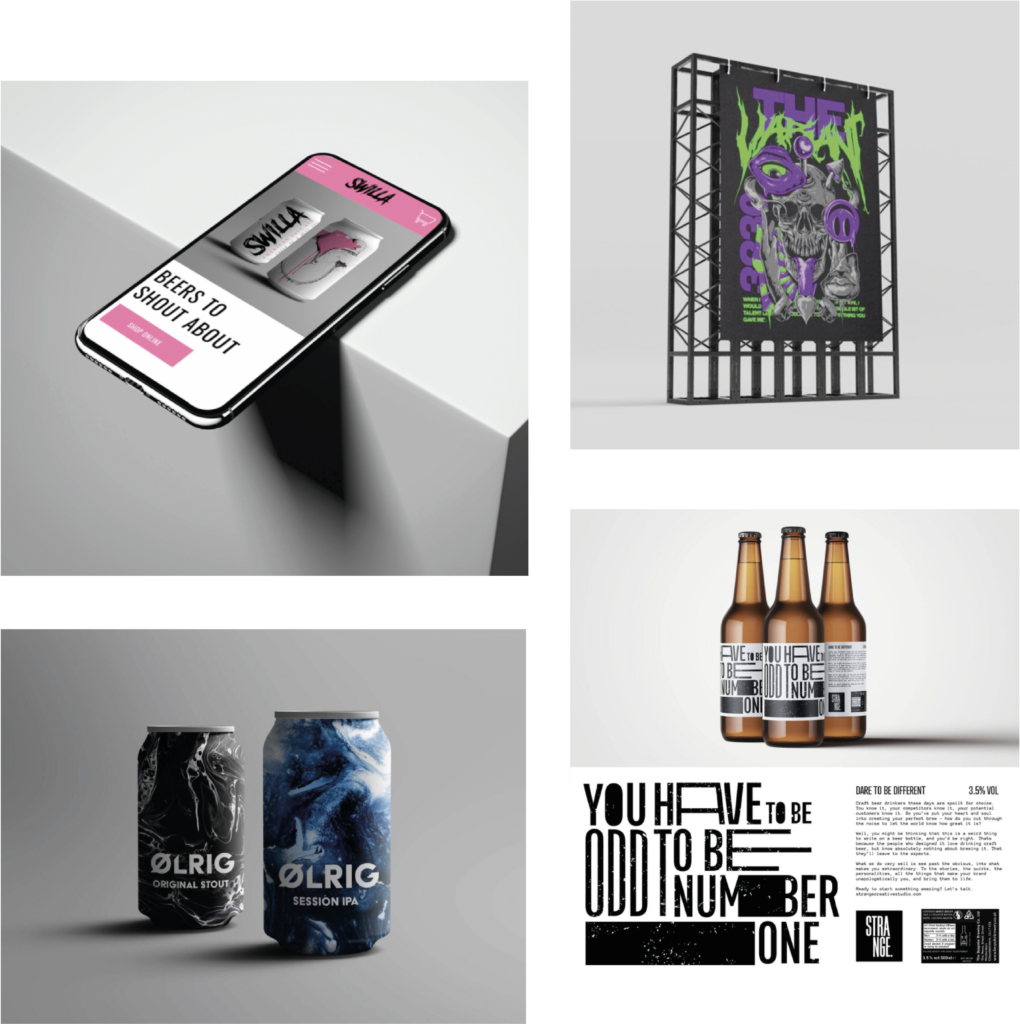 Strange Creative Studio, projects