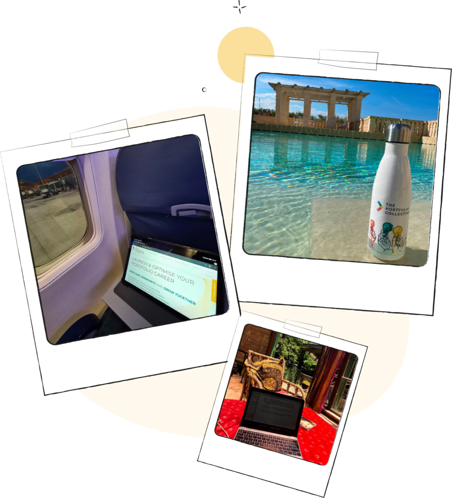 the portfolio collective team digital nomad pics