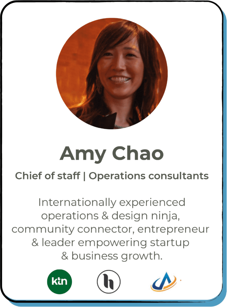 talent partnerships, how we help you grow, Amy Chao