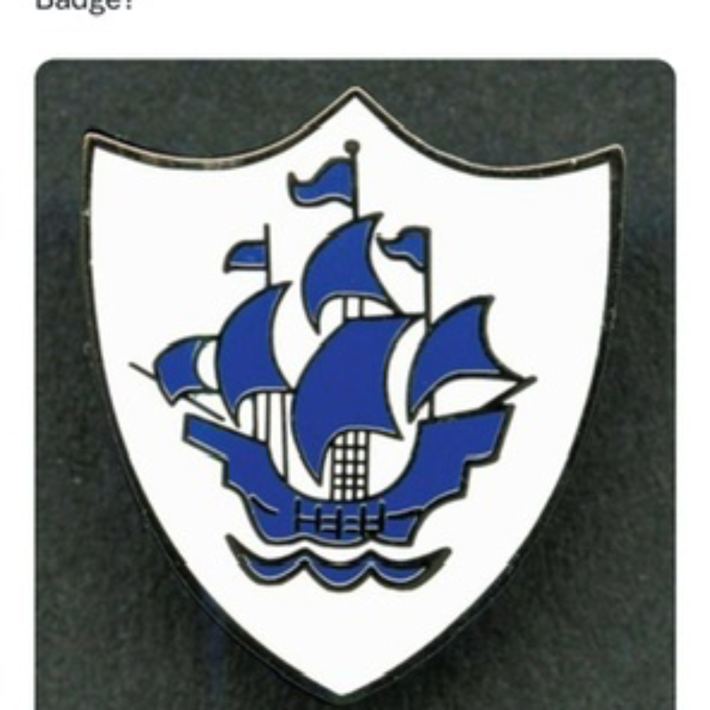 Blue Peter Badge Holder