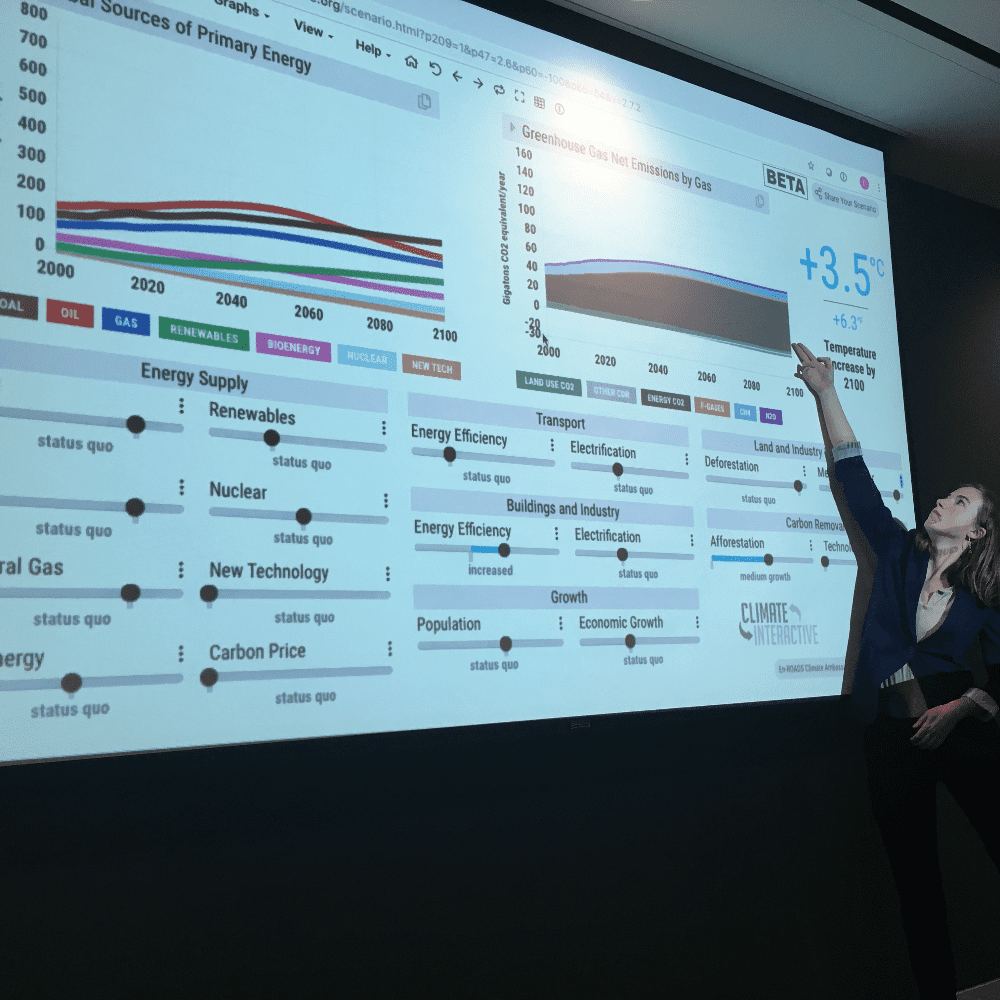 Climate solutions simulation workshop