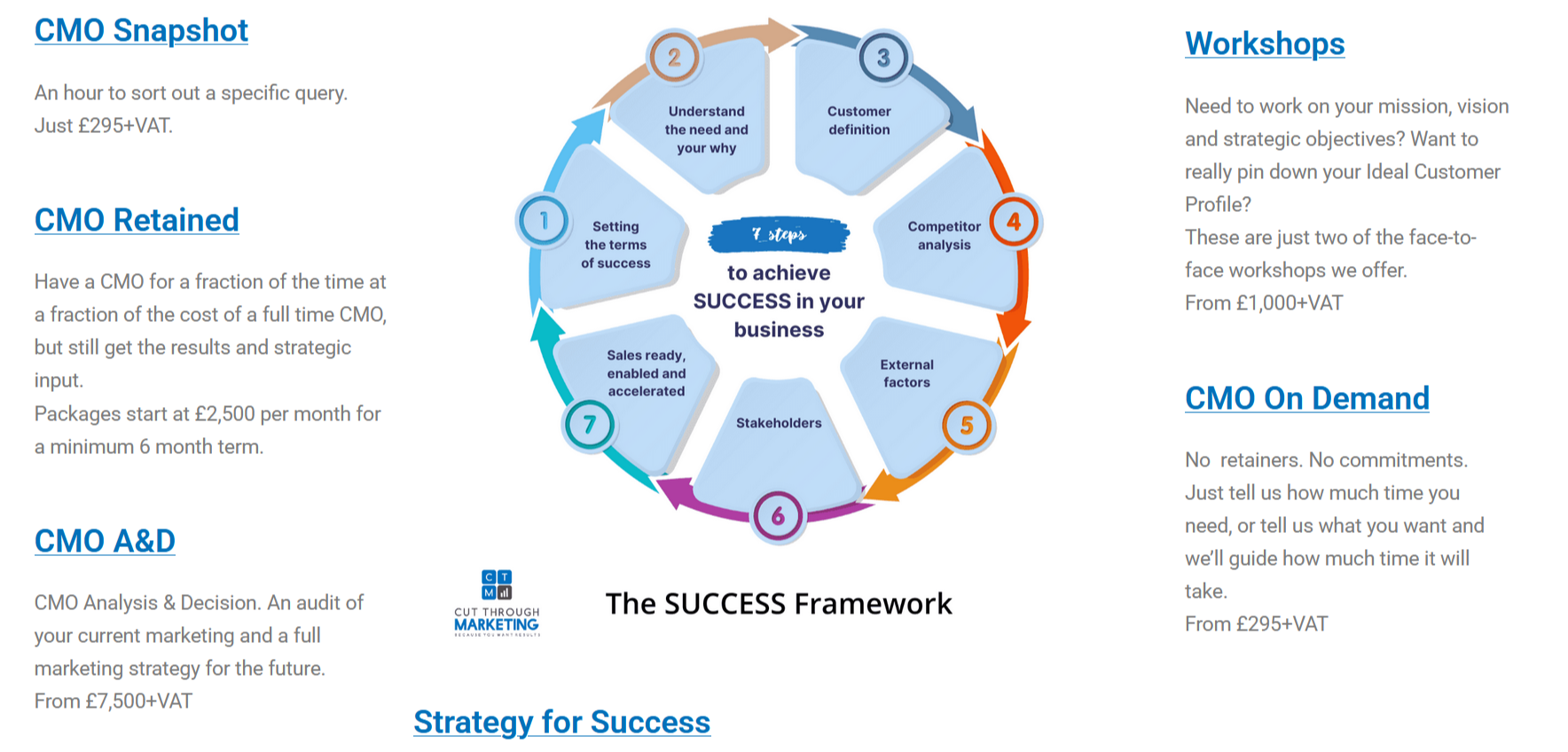 The Fractional CMO Services